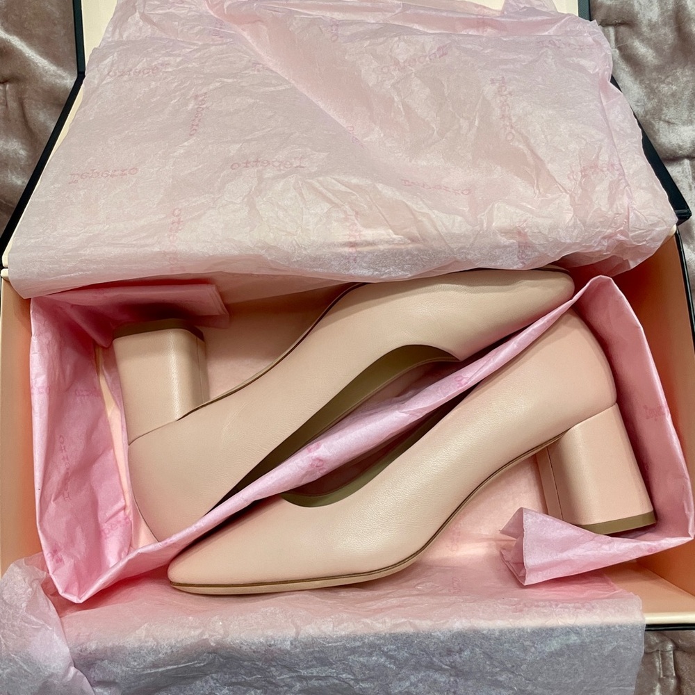 Repetto Cream Heels